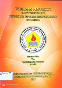 Pedoman Penulisan KTI Pendidikan Diploma III Keperawatan Indonesia